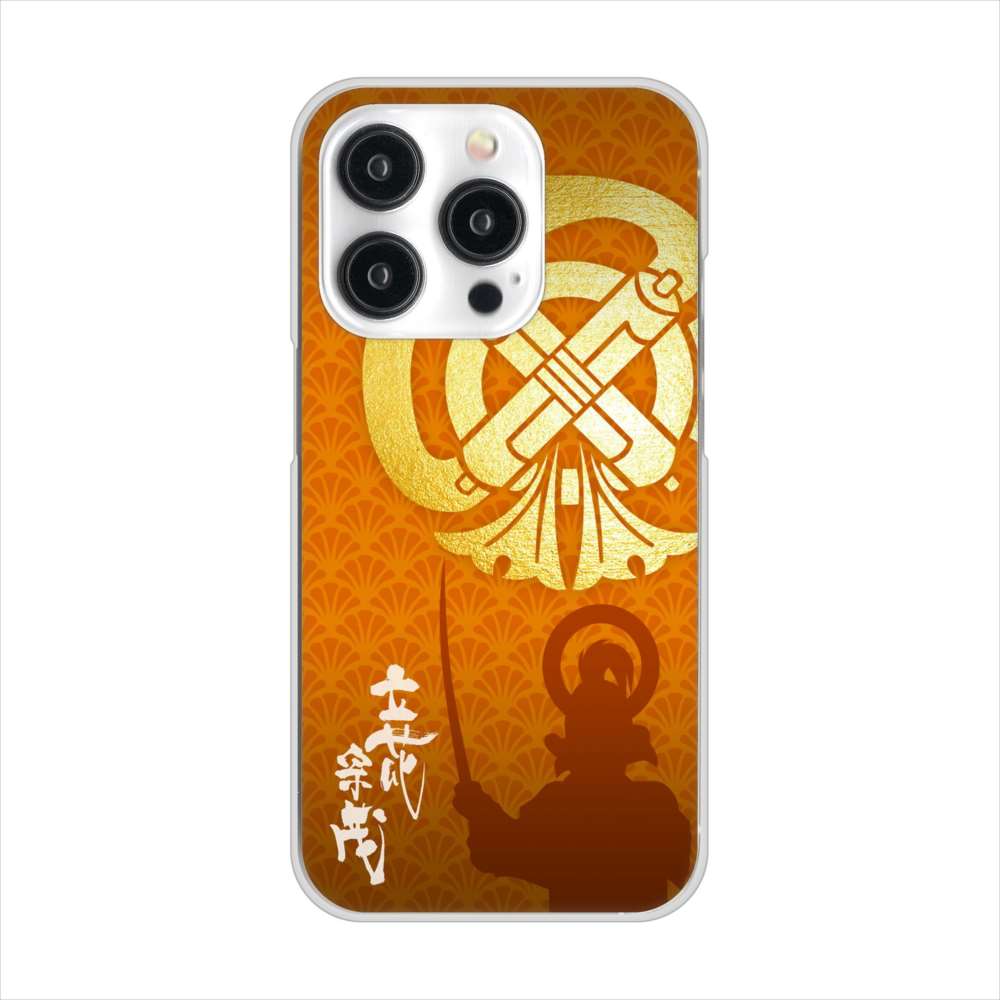 iPhone15 Pro 高画質仕上げ 背面印刷 ハードケース家紋