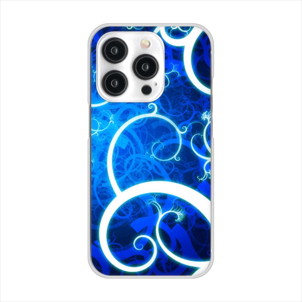 iPhone15 Pro 高画質仕上げ 背面印刷 ハードケース 【EK850 神秘の草】