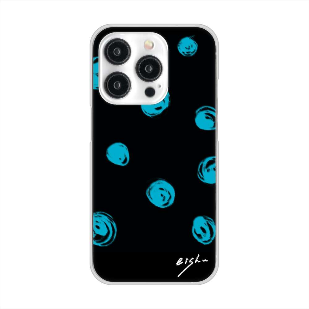 iPhone15 Pro 高画質仕上げ 背面印刷 ハードケース大野詠舟 手描きシンプル