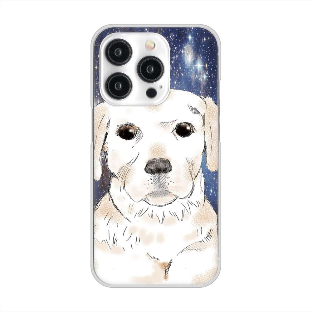 iPhone15 Pro 高画質仕上げ 背面印刷 ハードケースラブラドールレトリバー