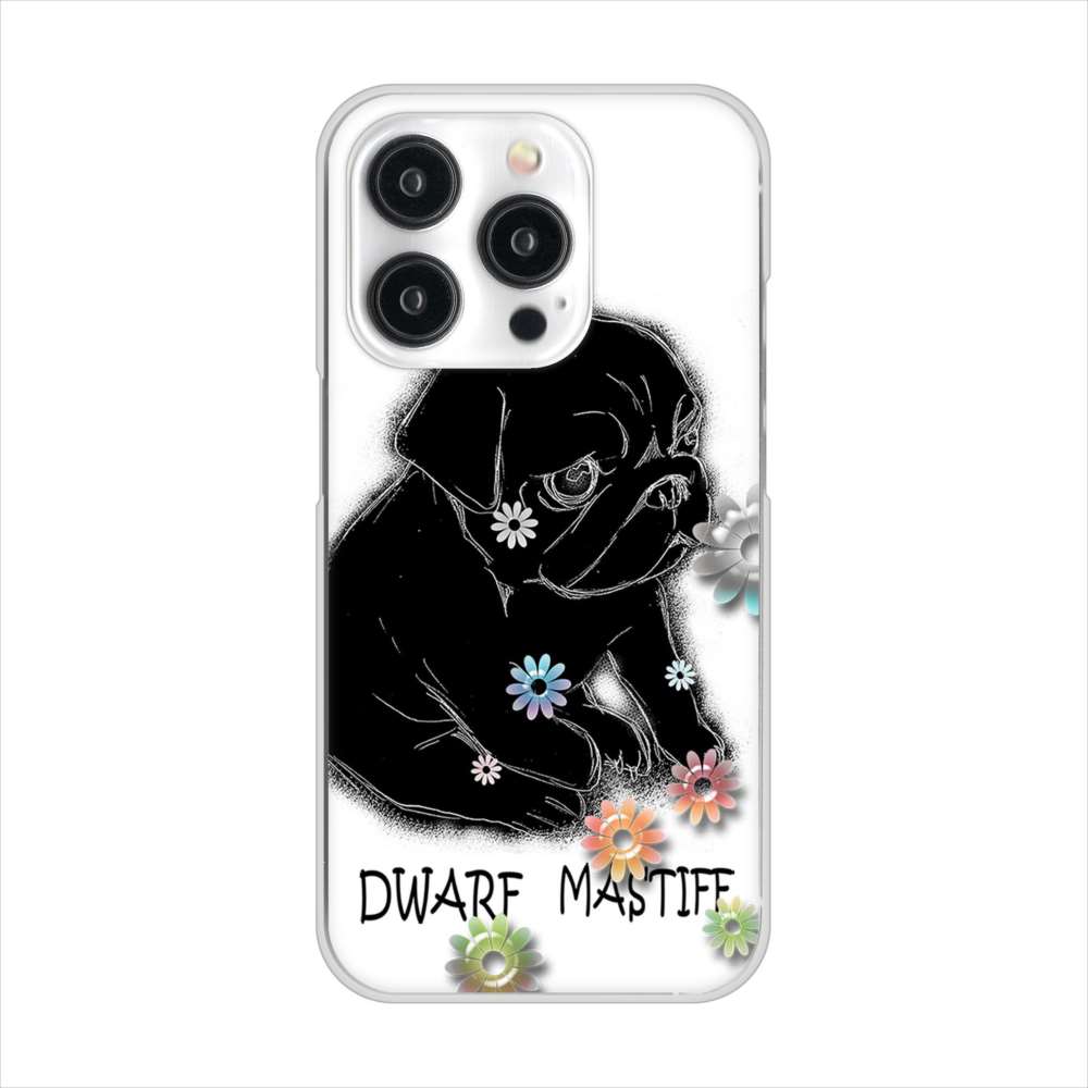 iPhone15 Pro 高画質仕上げ 背面印刷 ハードケースパグ