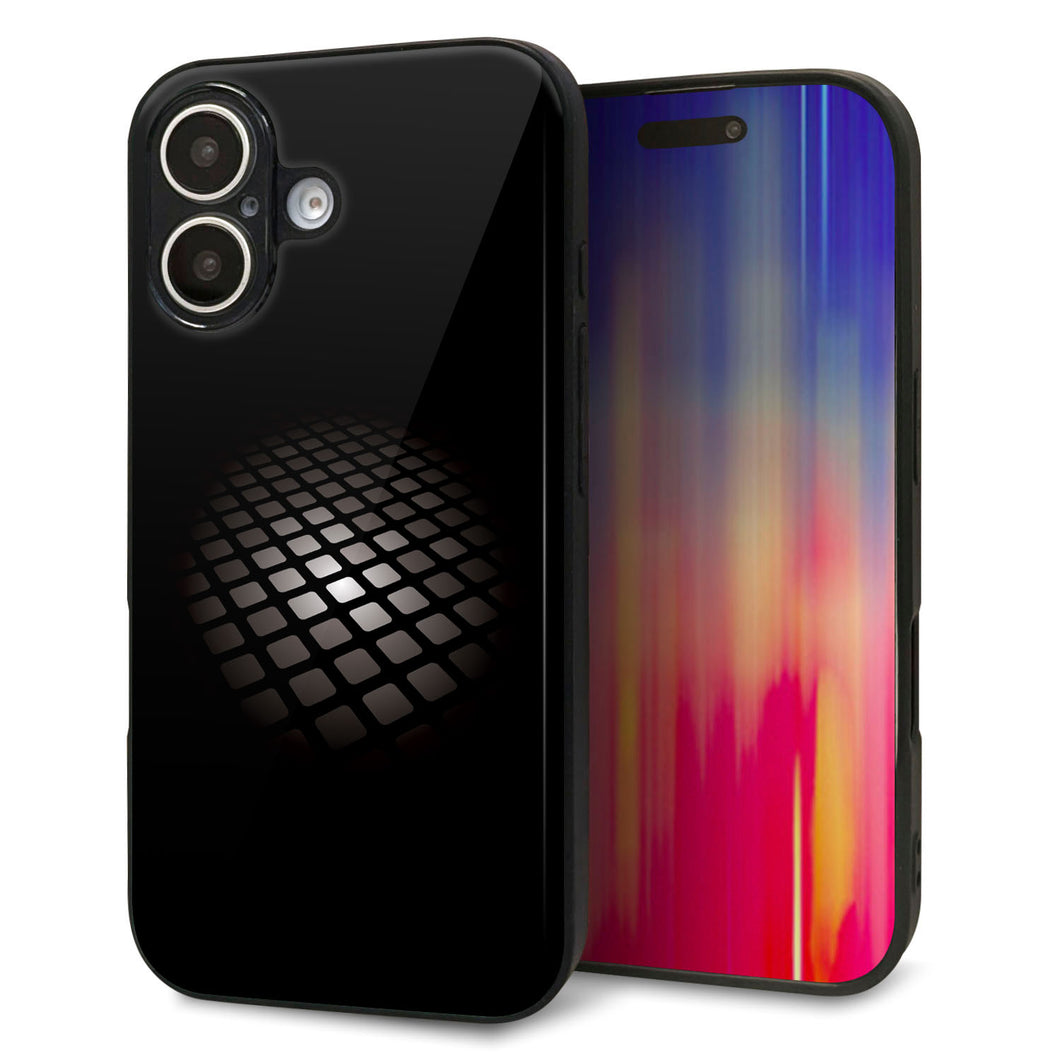 iPhone16 強化ガラス&TPUスマホケース ガラプリ【607 サイエンスコア】