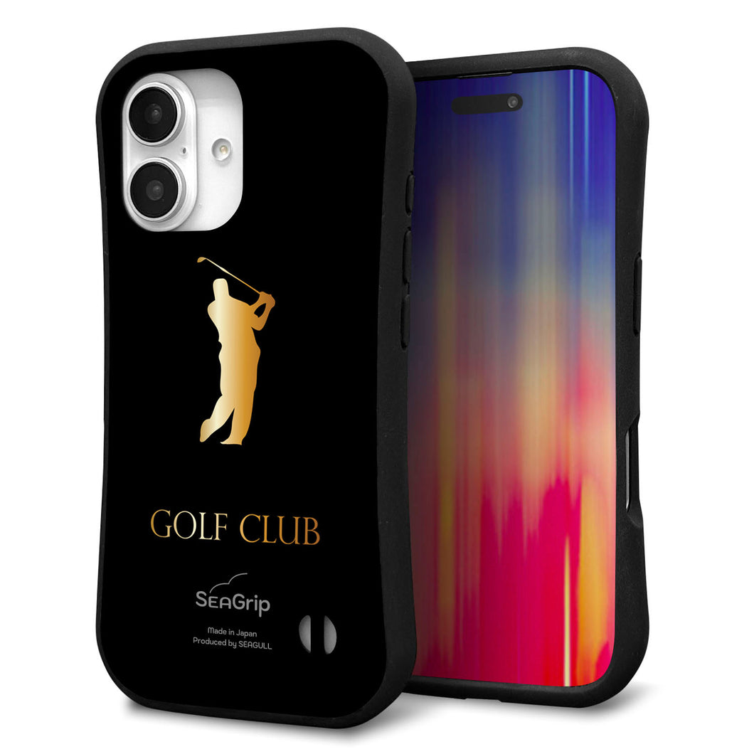 iPhone16 スマホケース 「SEA Grip」 グリップケース Sライン 【610 GOLFCLUB】 UV印刷