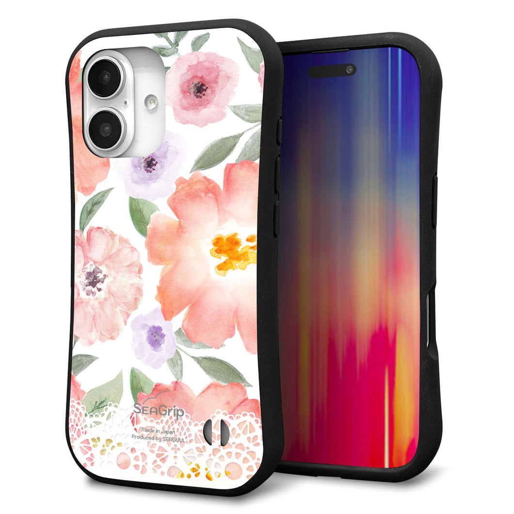 iPhone16 スマホケース 「SEA Grip」 グリップケース Sライン 【SC944 ドゥ・パフューム2】 UV印刷