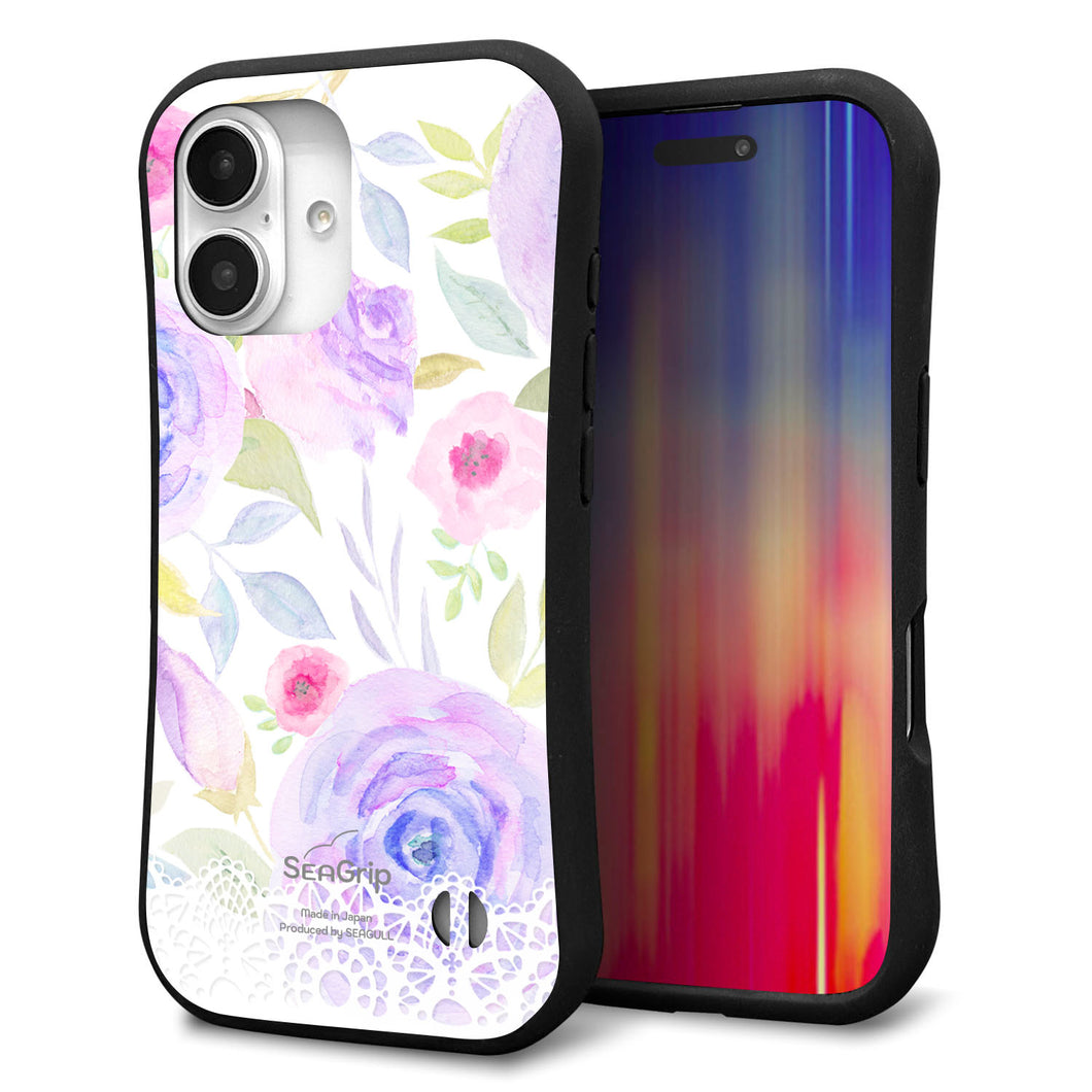 iPhone16 スマホケース 「SEA Grip」 グリップケース Sライン 【SC946 ドゥ・パフューム4】 UV印刷