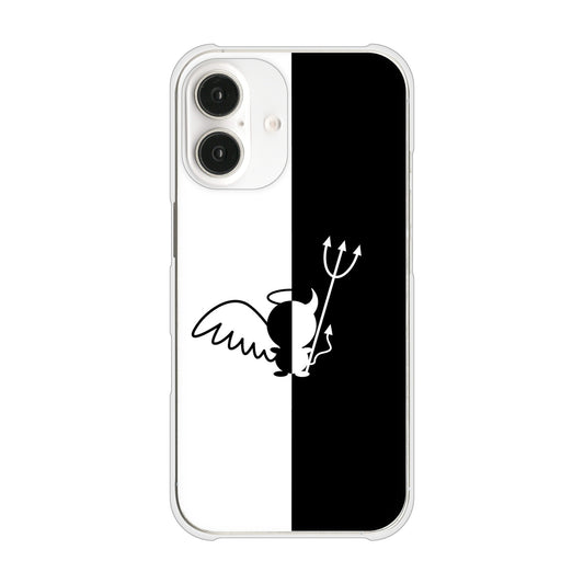 iPhone16 高画質仕上げ 背面印刷 ハードケース 【027 ハーフデビット】