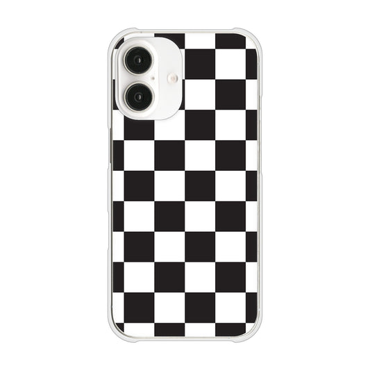 iPhone16 高画質仕上げ 背面印刷 ハードケース 【151 フラッグチェック】