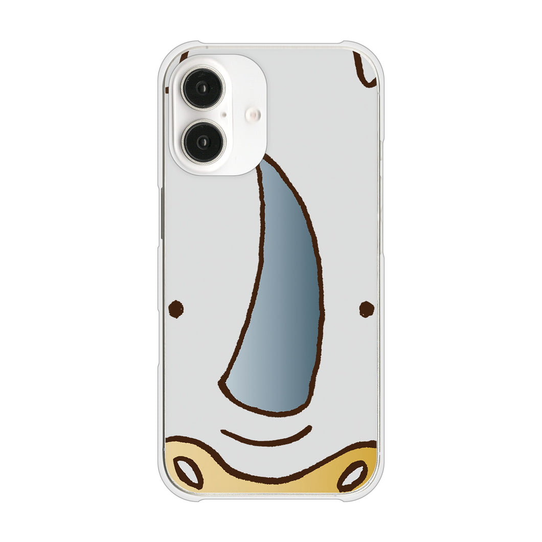 iPhone16 高画質仕上げ 背面印刷 ハードケースドアップアニマル