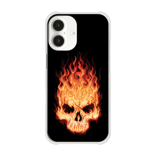 iPhone16 高画質仕上げ 背面印刷 ハードケース 【364 ドクロの怒り】