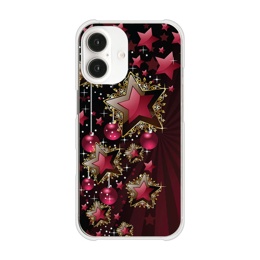 iPhone16 高画質仕上げ 背面印刷 ハードケース 【434 星の壁】