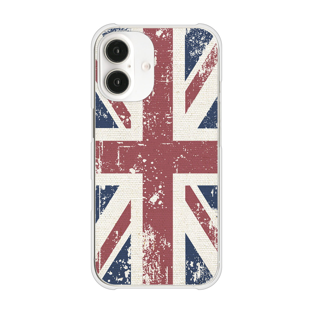iPhone16 高画質仕上げ 背面印刷 ハードケースユニオンジャック