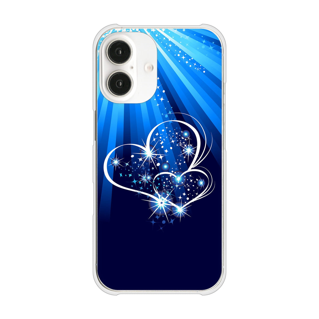 iPhone16 高画質仕上げ 背面印刷 ハードケースきらめきハート