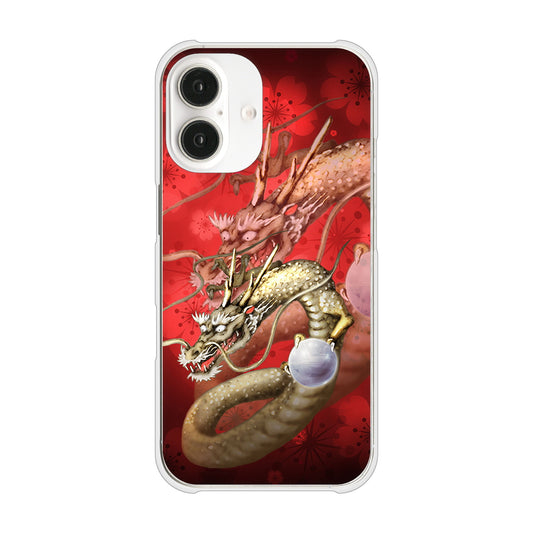 iPhone16 高画質仕上げ 背面印刷 ハードケース龍