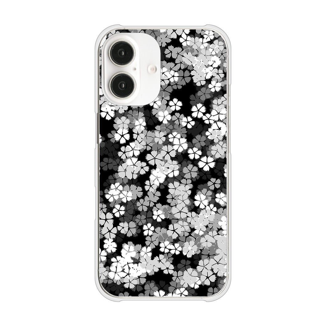 iPhone16 高画質仕上げ 背面印刷 ハードケース 【1332 夜桜】