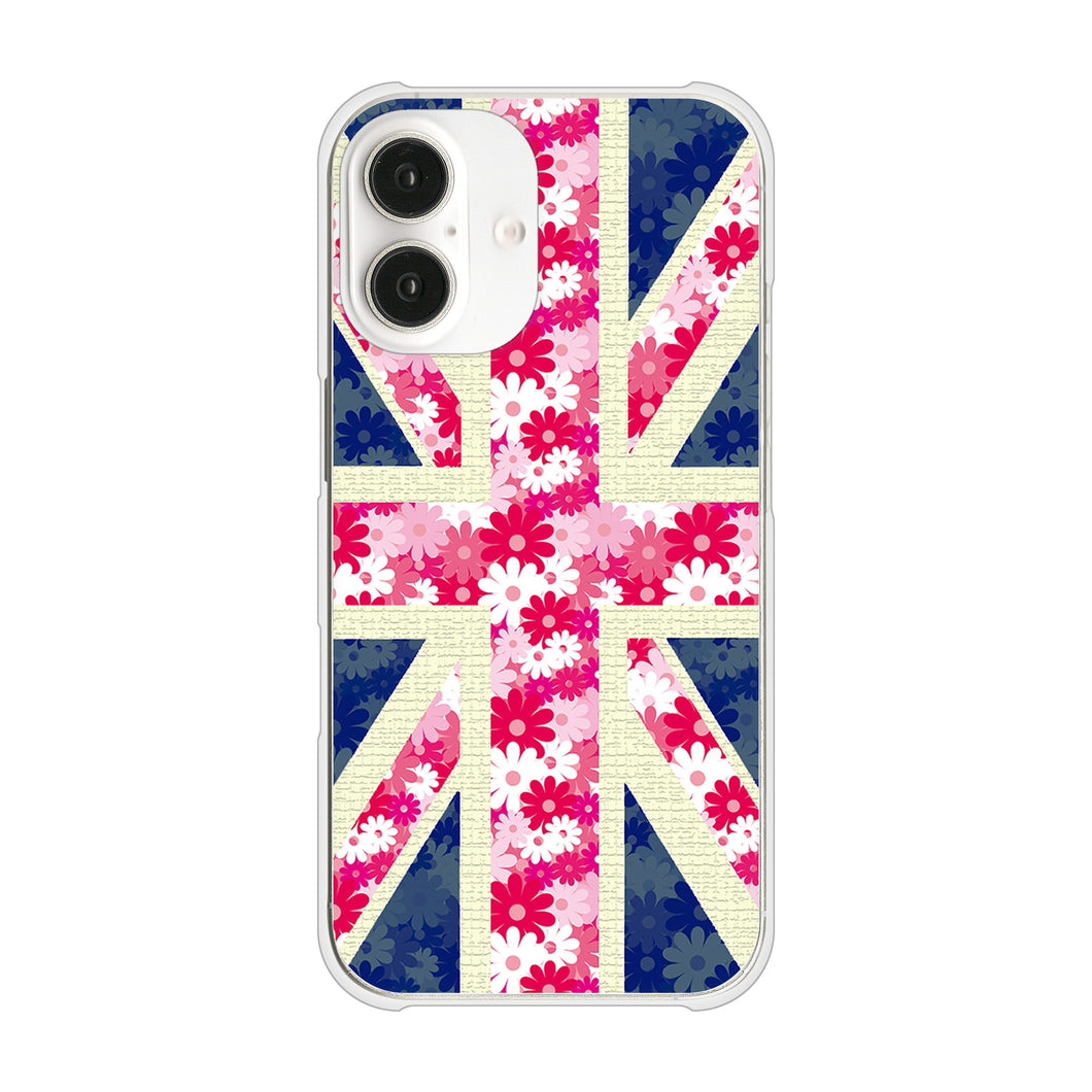 iPhone16 高画質仕上げ 背面印刷 ハードケースユニオンジャック