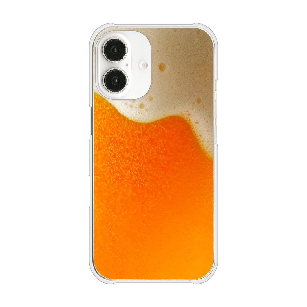 iPhone16 高画質仕上げ 背面印刷 ハードケース生ビール