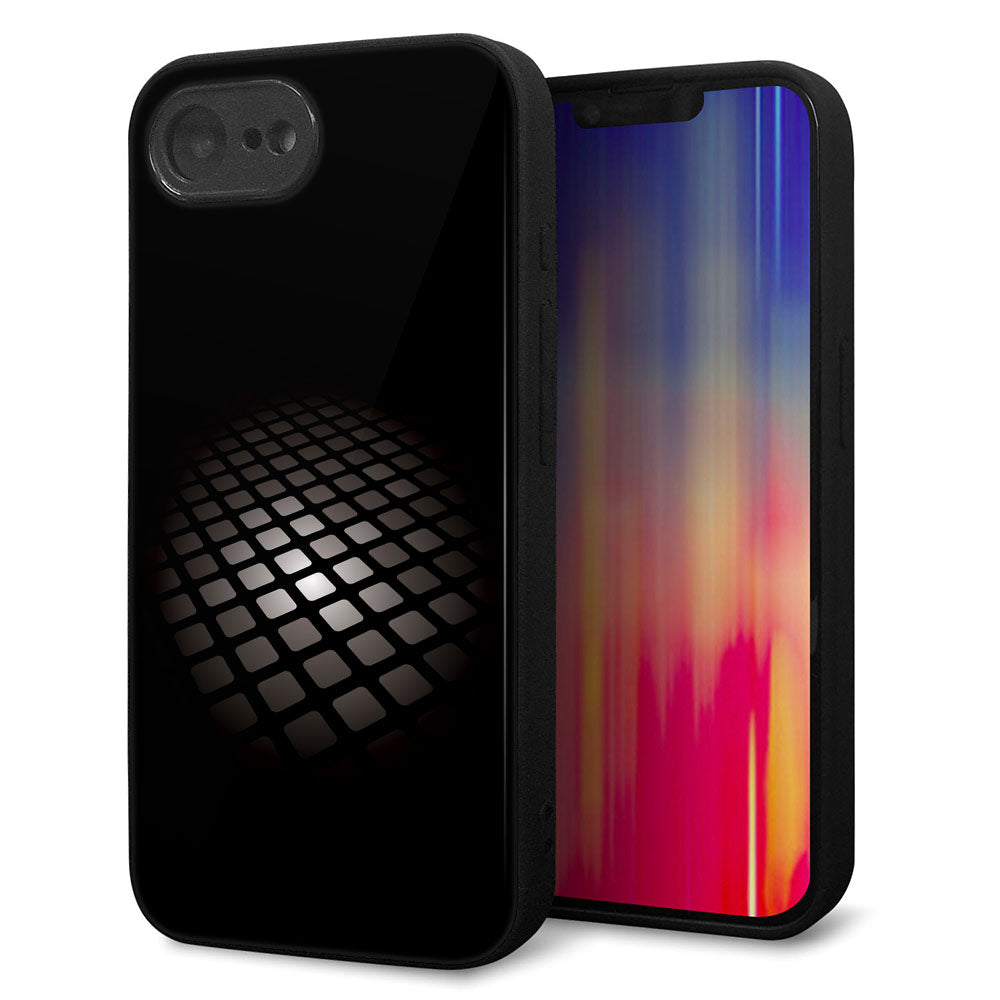 iPhone16e 強化ガラス&TPUスマホケース ガラプリ【607 サイエンスコア】