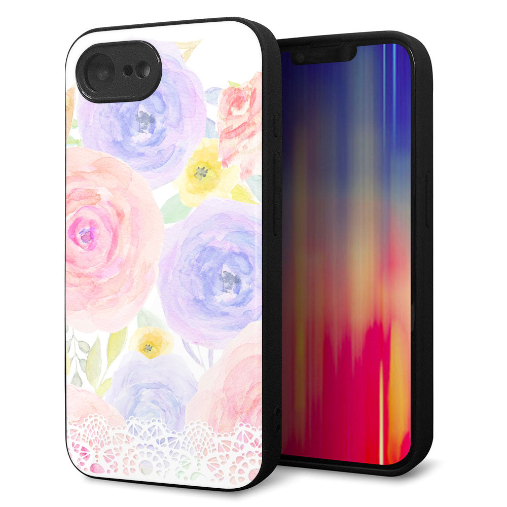 iPhone16e 強化ガラス&TPUスマホケース ガラプリ【SC947 ドゥ・パフューム5】