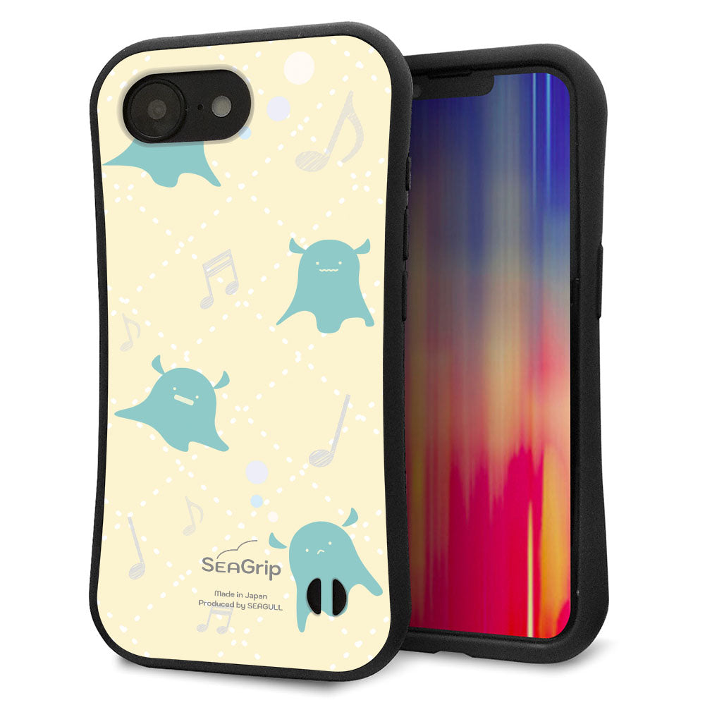 iPhone16e スマホケース 「SEA Grip」 グリップケース Sライン 【FD819 メンダコ】 UV印刷