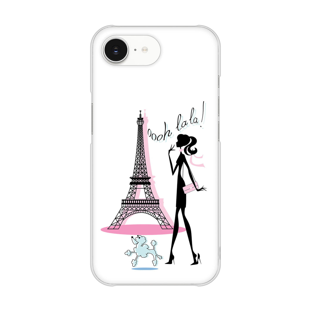 iPhone16e 高画質仕上げ 背面印刷 ハードケースLOVE フランス