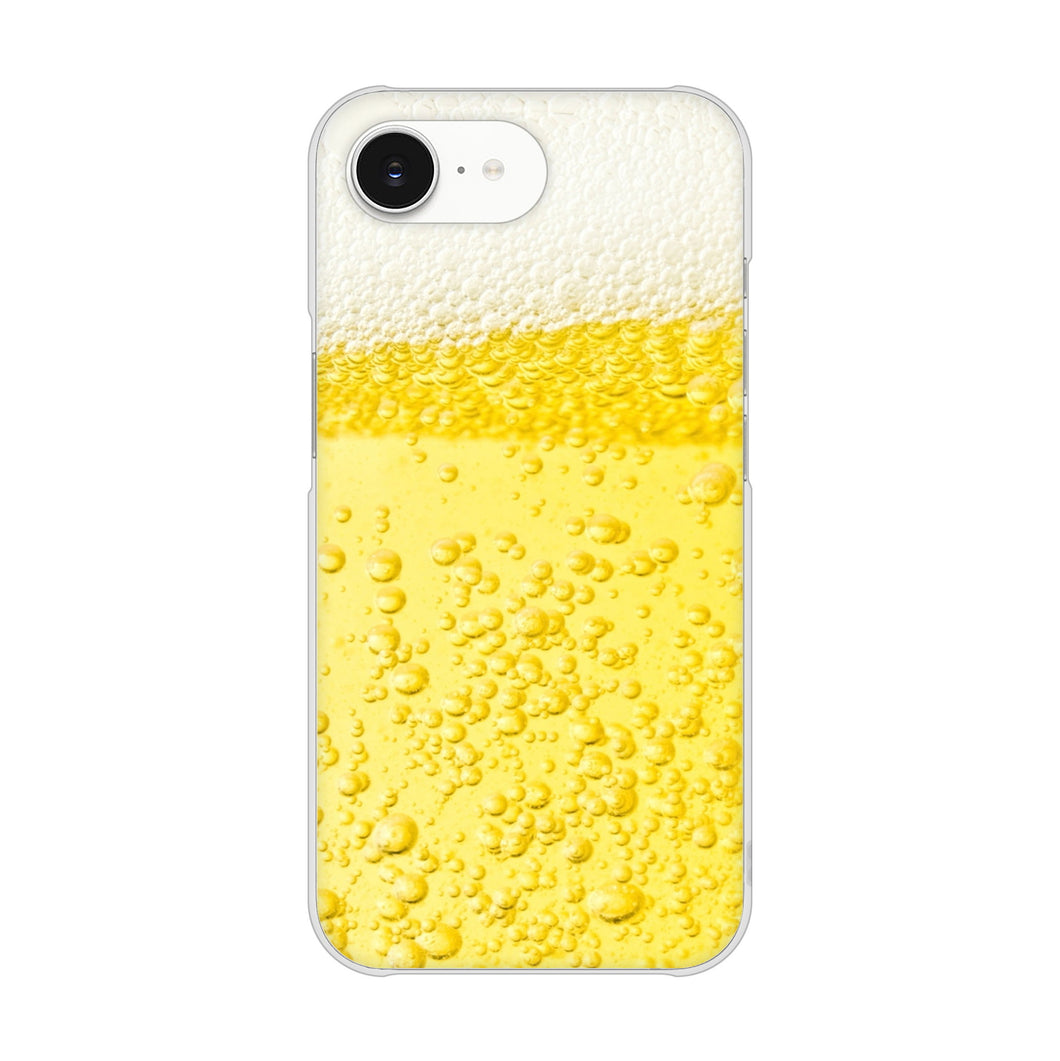 iPhone16e 高画質仕上げ 背面印刷 ハードケース生ビール