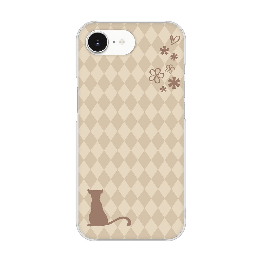 iPhone16e 高画質仕上げ 背面印刷 ハードケース 【516 ワラビー】