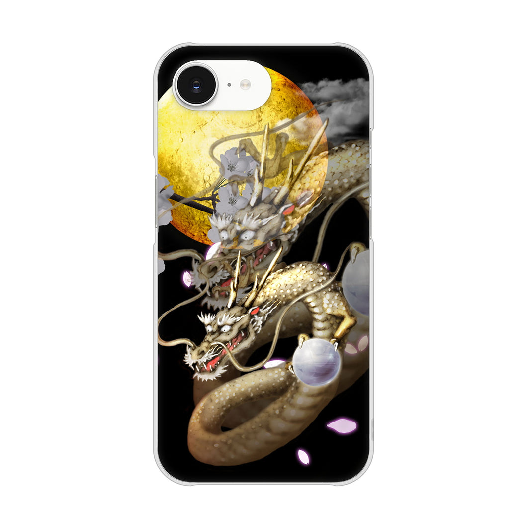 iPhone16e 高画質仕上げ 背面印刷 ハードケース龍