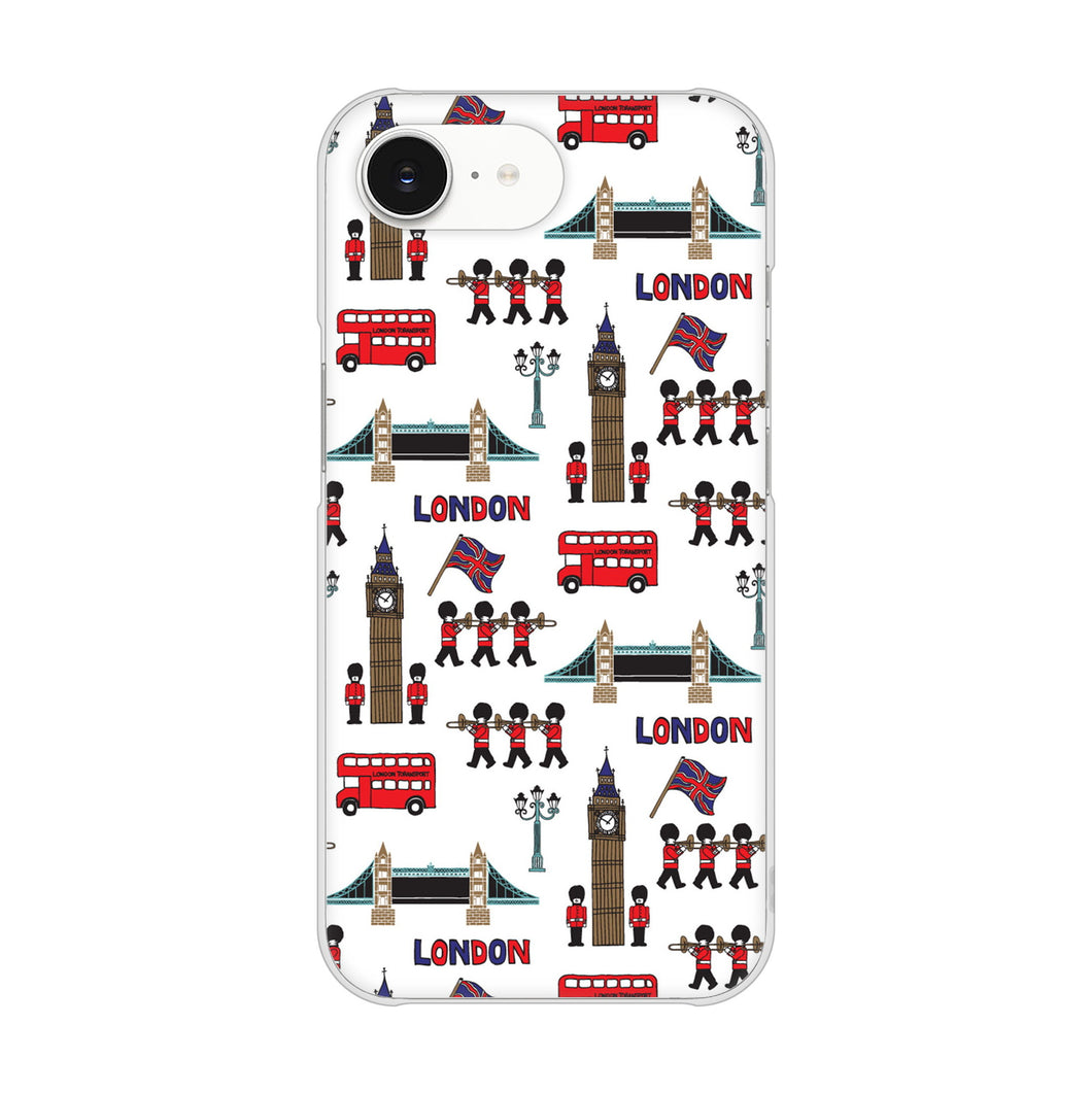 iPhone16e 高画質仕上げ 背面印刷 ハードケース 【EK811 ロンドンの街】