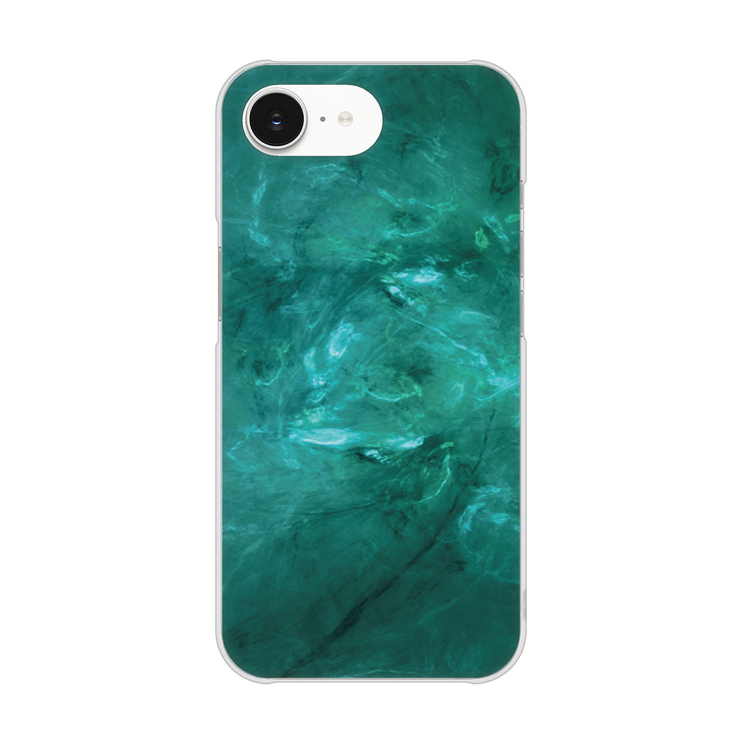 iPhone16e 高画質仕上げ 背面印刷 ハードケース大理石BK