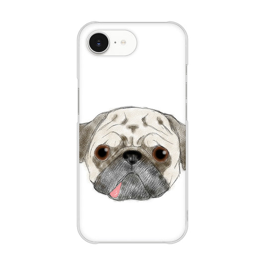 iPhone16e 高画質仕上げ 背面印刷 ハードケースパグ