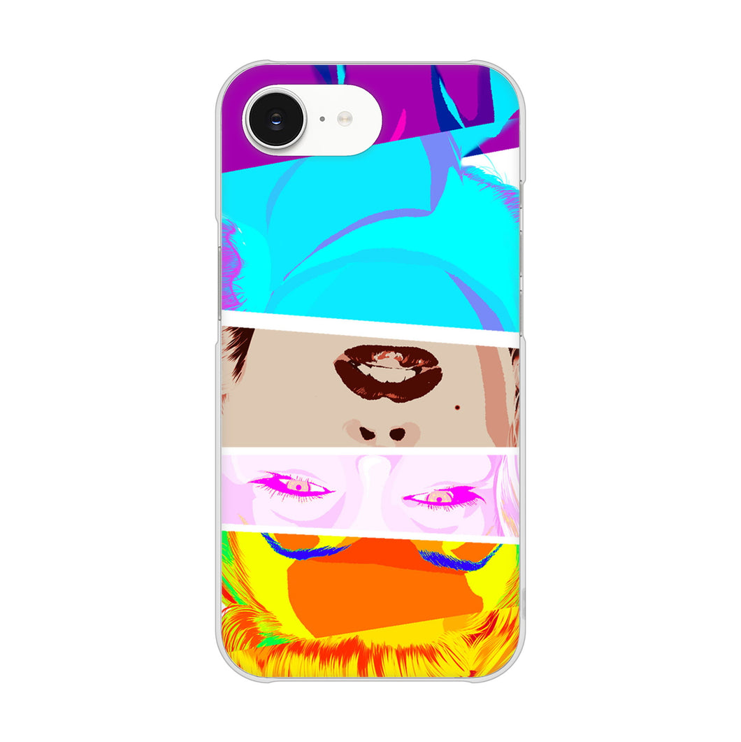 iPhone16e 高画質仕上げ 背面印刷 ハードケースマリリンモンローデザイン