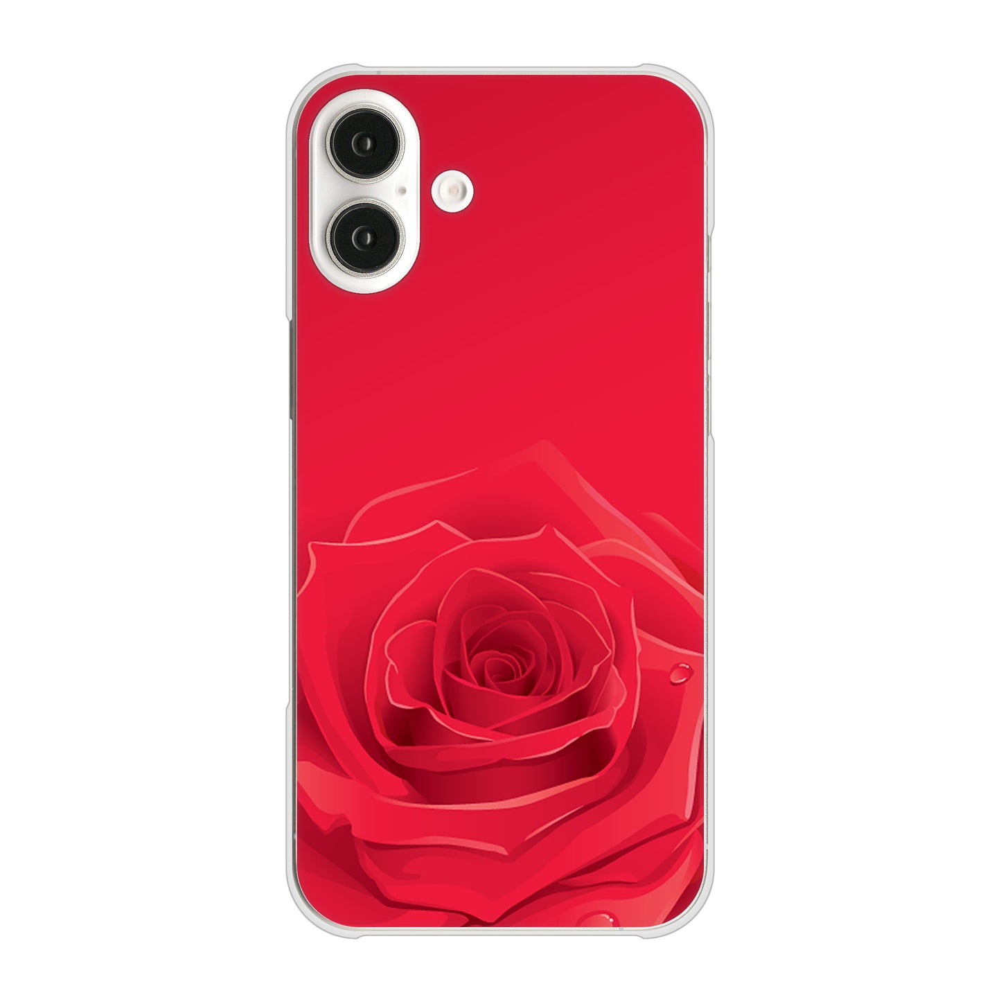 iPhone16 Plus 高画質仕上げ 背面印刷 ハードケースバラ