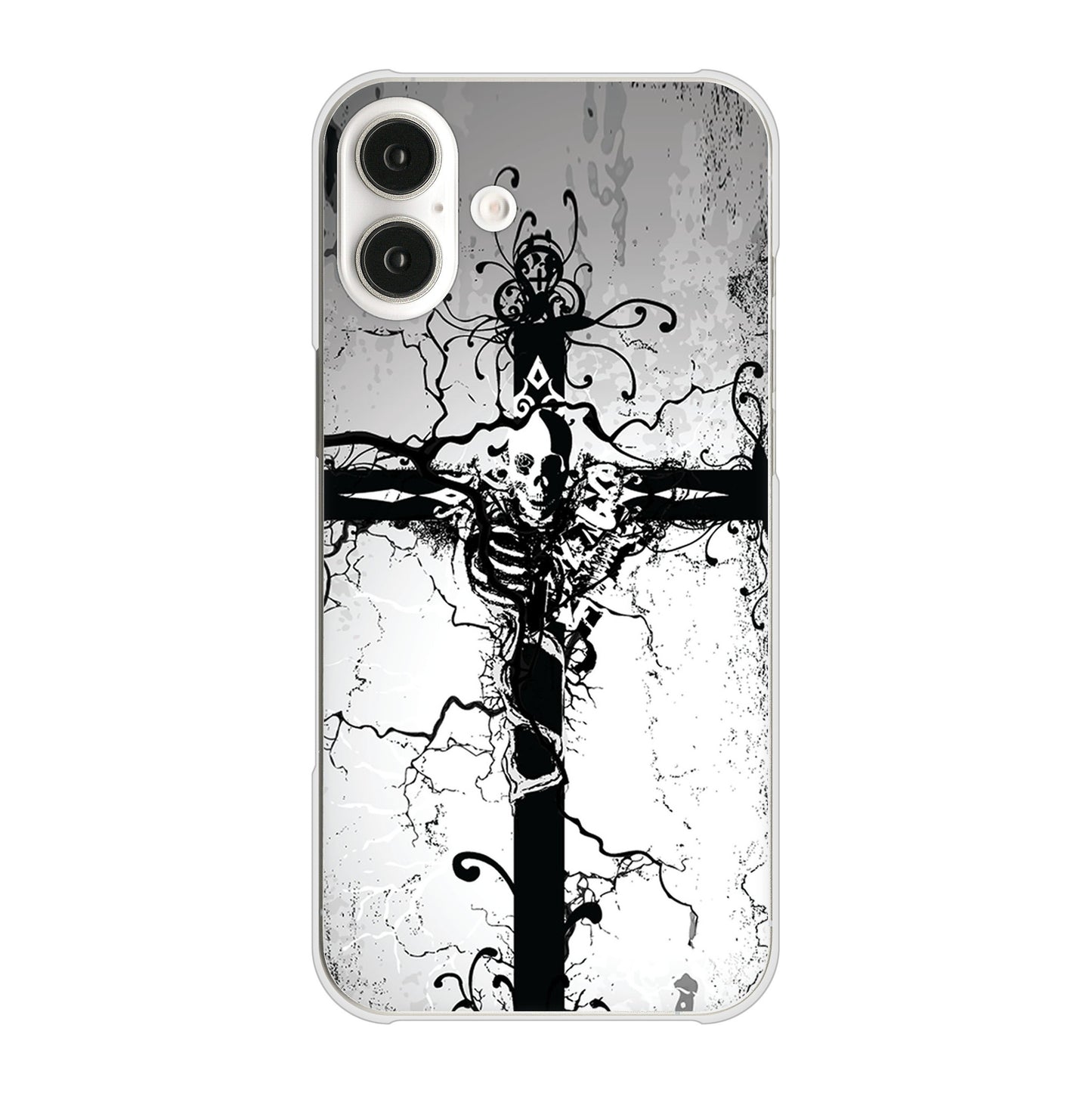 iPhone16 Plus 高画質仕上げ 背面印刷 ハードケース 【432 張付の骸】