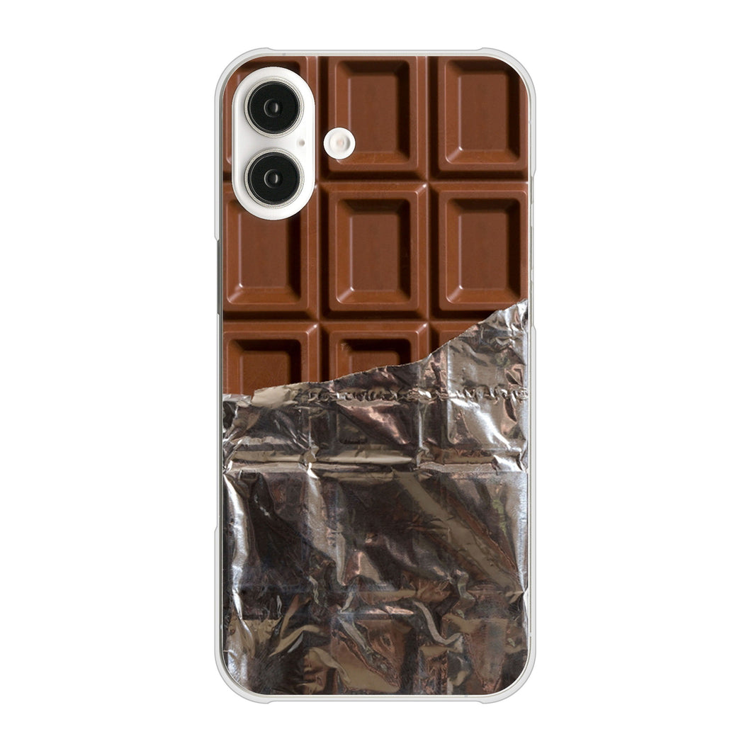 iPhone16 Plus 高画質仕上げ 背面印刷 ハードケース板チョコ