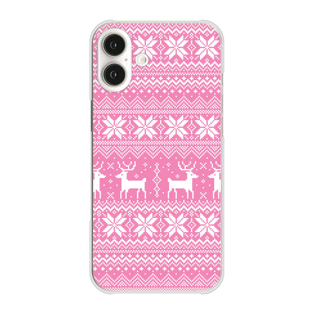 iPhone16 Plus 高画質仕上げ 背面印刷 ハードケースクリスマス