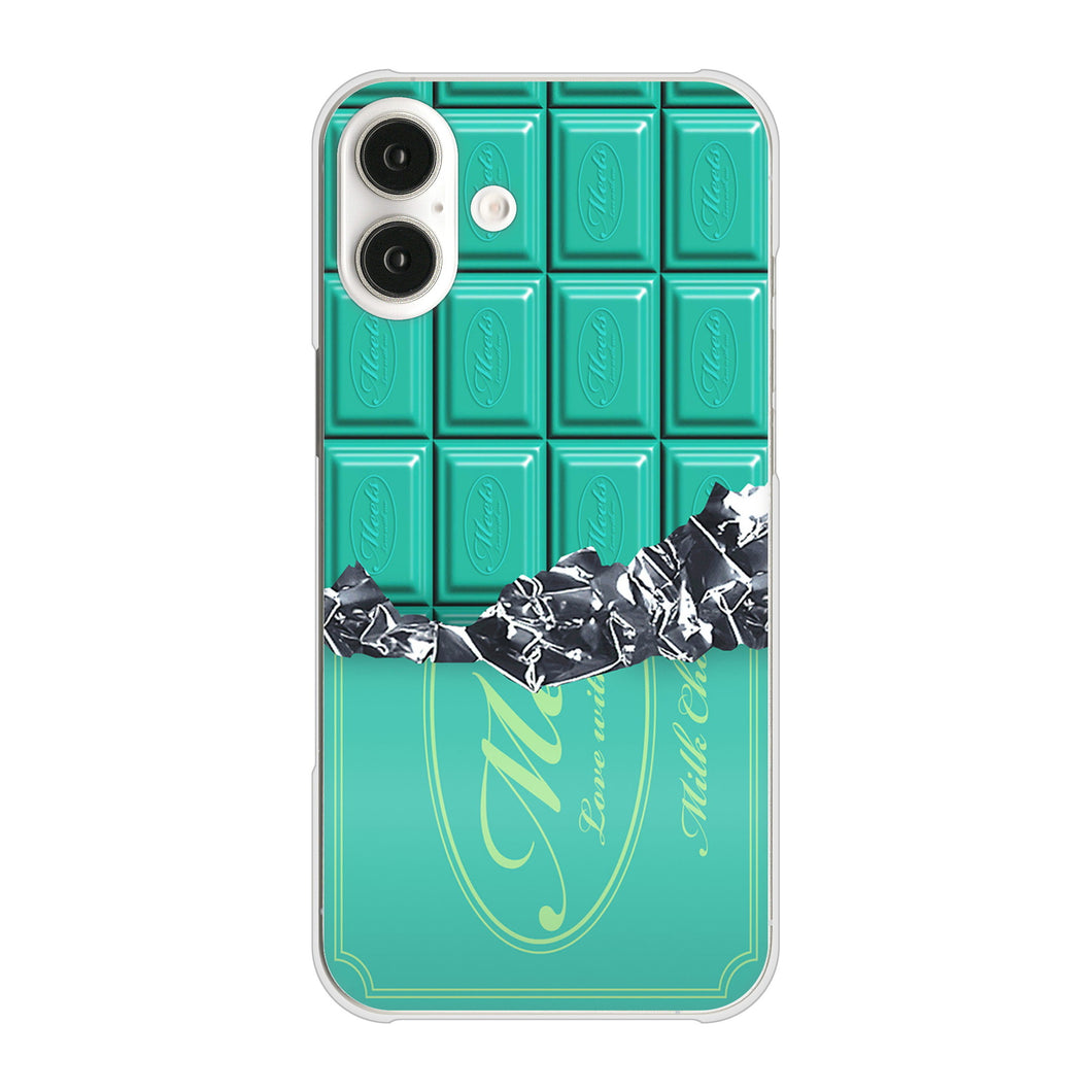 iPhone16 Plus 高画質仕上げ 背面印刷 ハードケース板チョコ