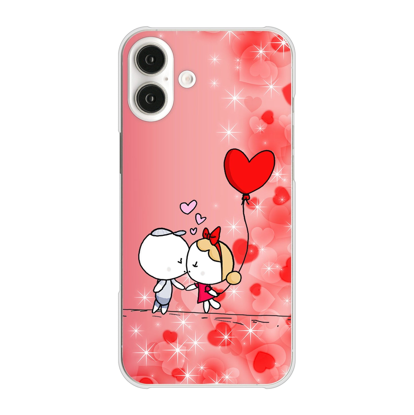 iPhone16 Plus 高画質仕上げ 背面印刷 ハードケースカップル