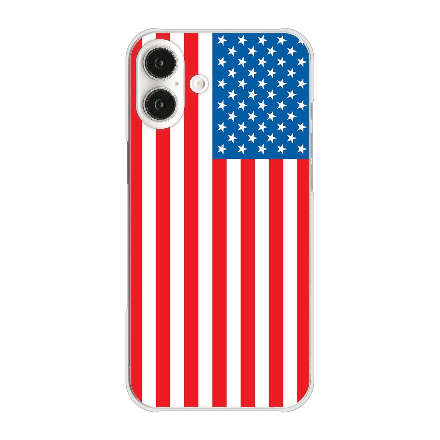 iPhone16 Plus 高画質仕上げ 背面印刷 ハードケース国旗