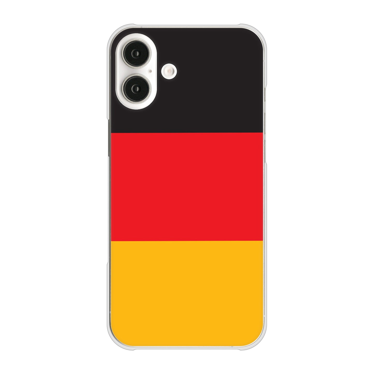 iPhone16 Plus 高画質仕上げ 背面印刷 ハードケース国旗