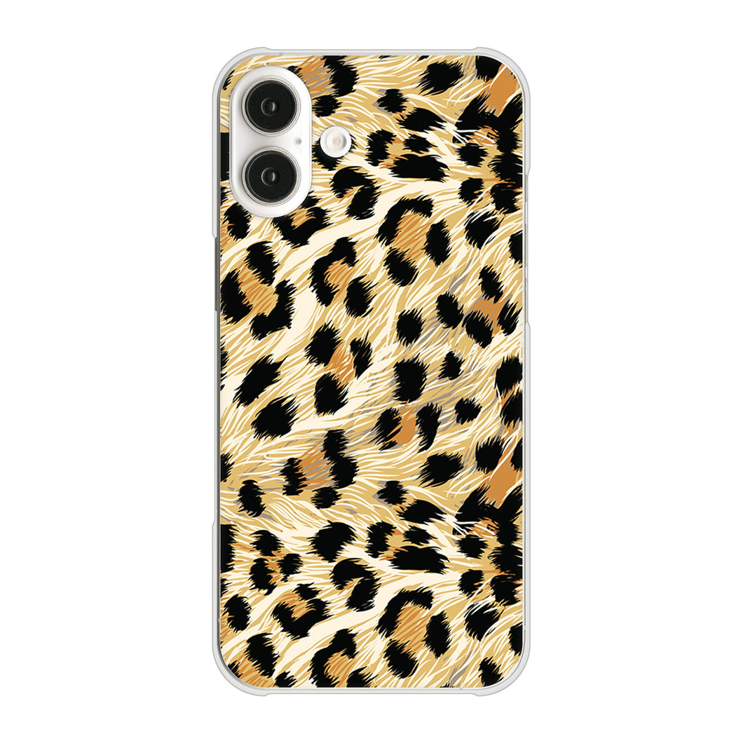 iPhone16 Plus 高画質仕上げ 背面印刷 ハードケースアニマル柄