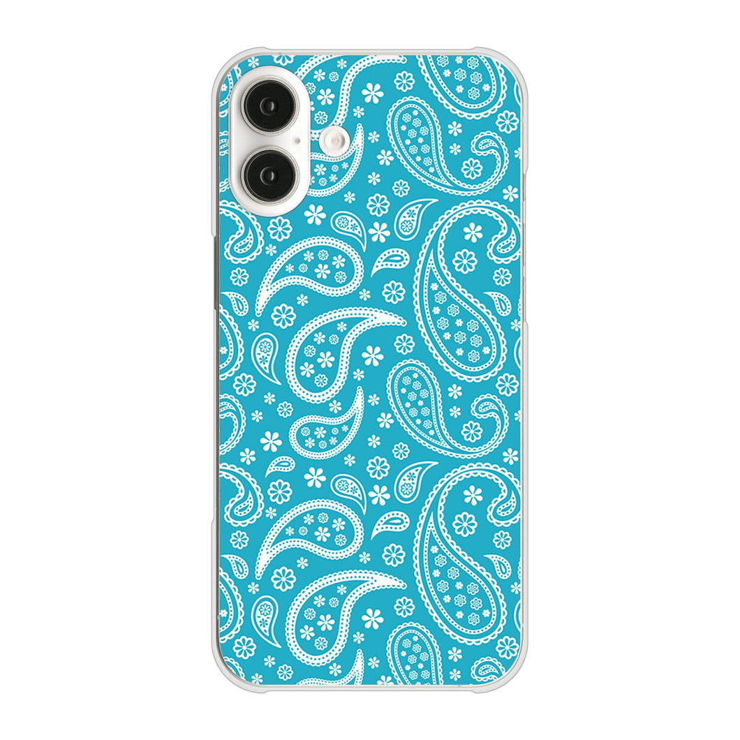 iPhone16 Plus 高画質仕上げ 背面印刷 ハードケースペイズリー