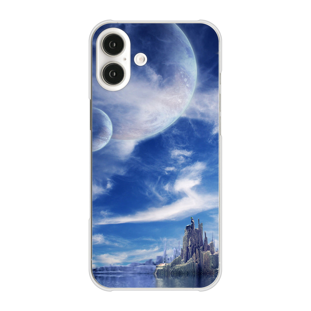 iPhone16 Plus 高画質仕上げ 背面印刷 ハードケース 【1270 広がる宇宙】
