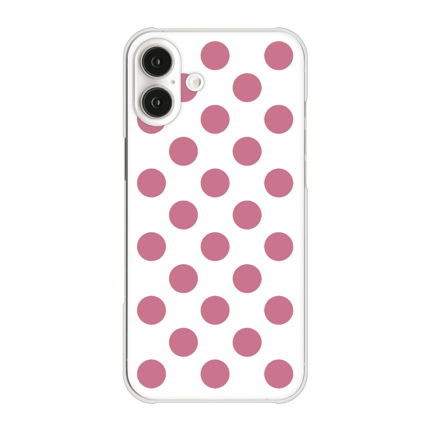iPhone16 Plus 高画質仕上げ 背面印刷 ハードケースシンプルビッグ