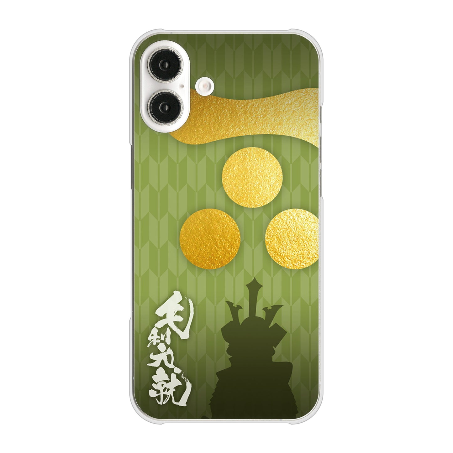 iPhone16 Plus 高画質仕上げ 背面印刷 ハードケース家紋