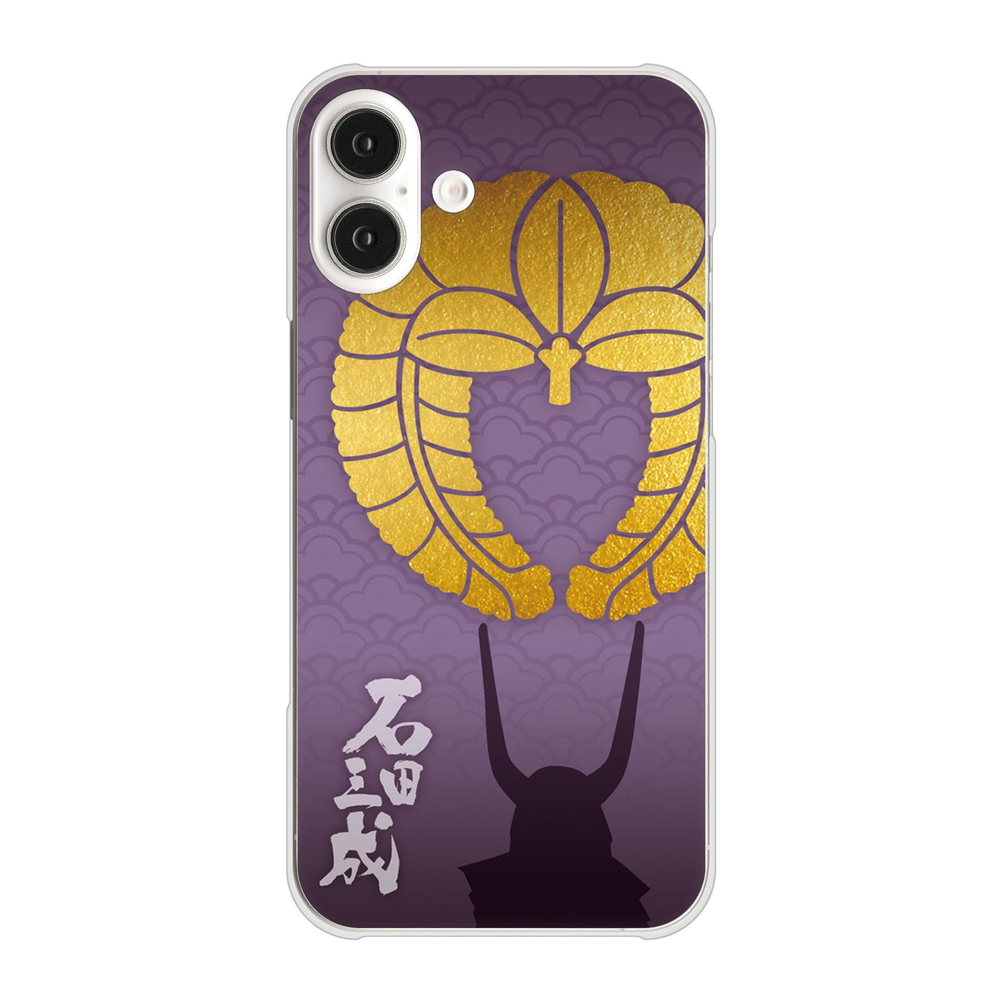 iPhone16 Plus 高画質仕上げ 背面印刷 ハードケース家紋