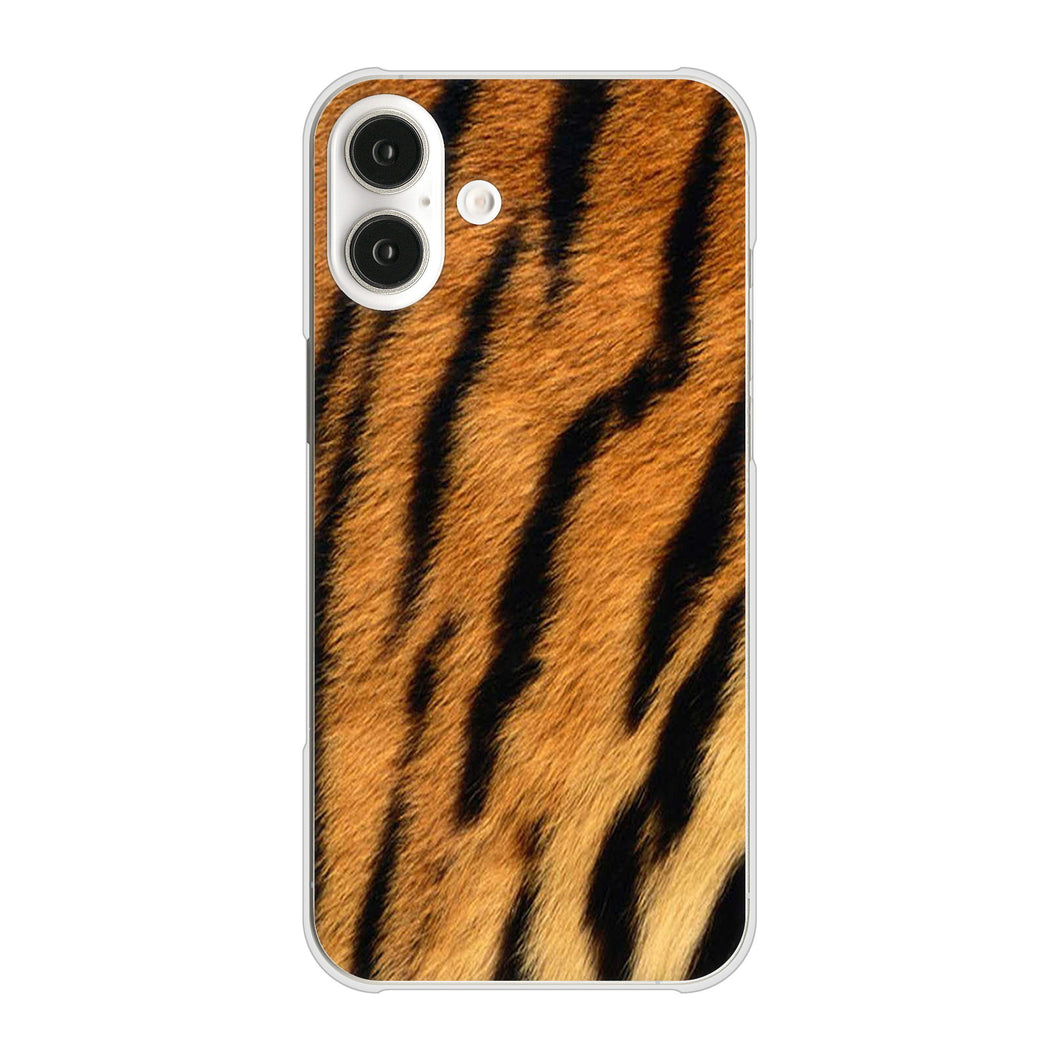 iPhone16 Plus 高画質仕上げ 背面印刷 ハードケースアニマル柄