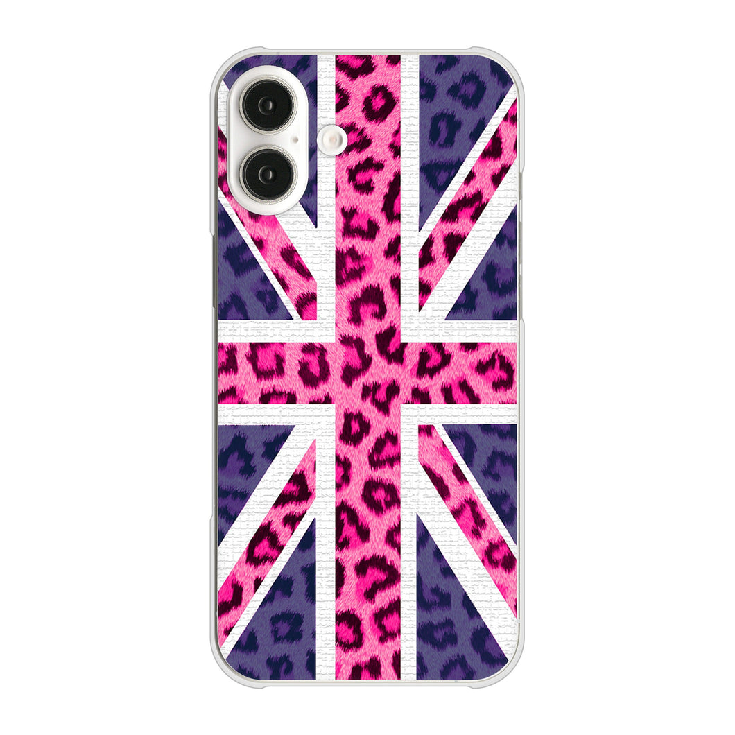 iPhone16 Plus 高画質仕上げ 背面印刷 ハードケースユニオンジャック