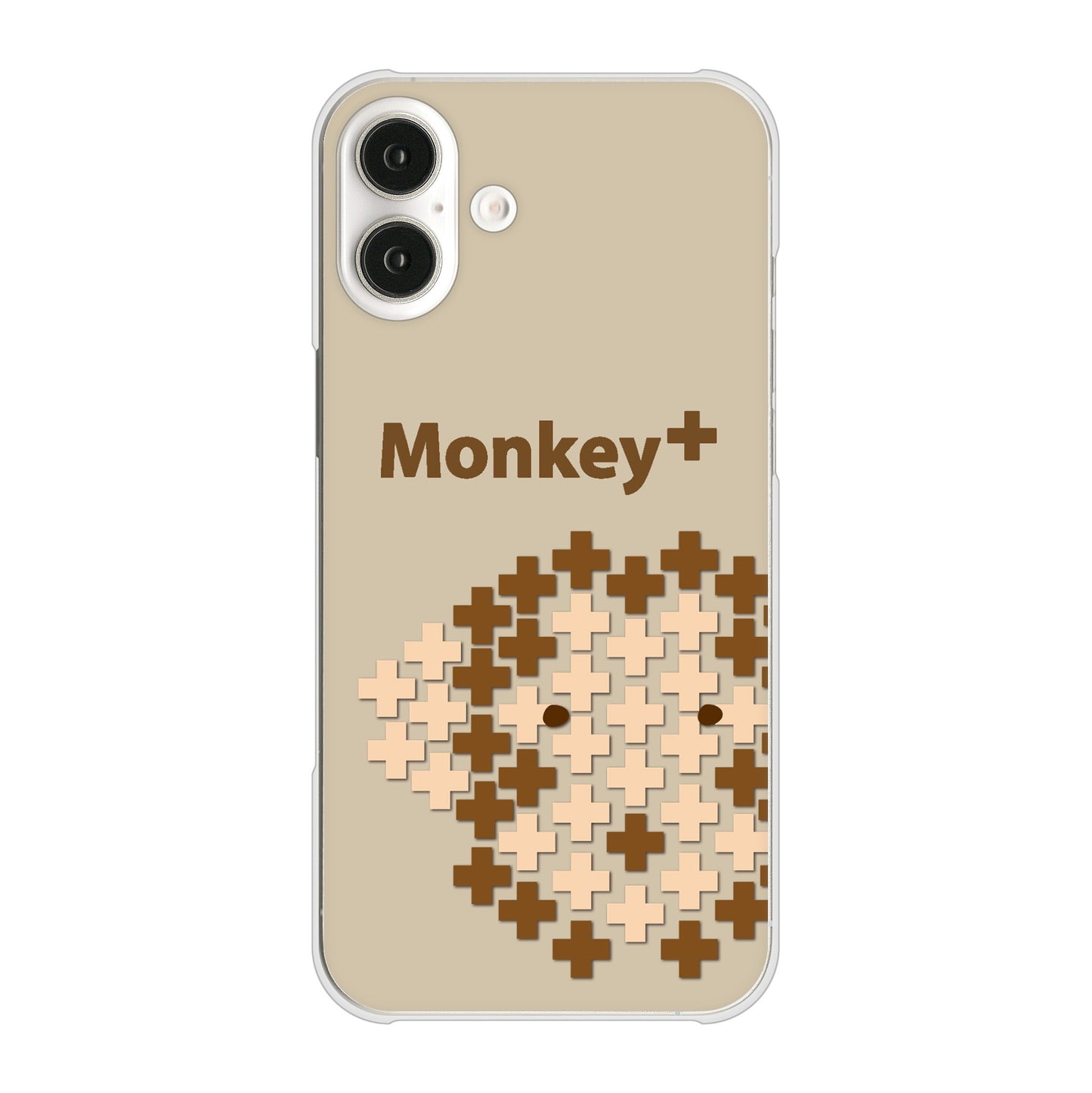 iPhone16 Plus 高画質仕上げ 背面印刷 ハードケースanimal+