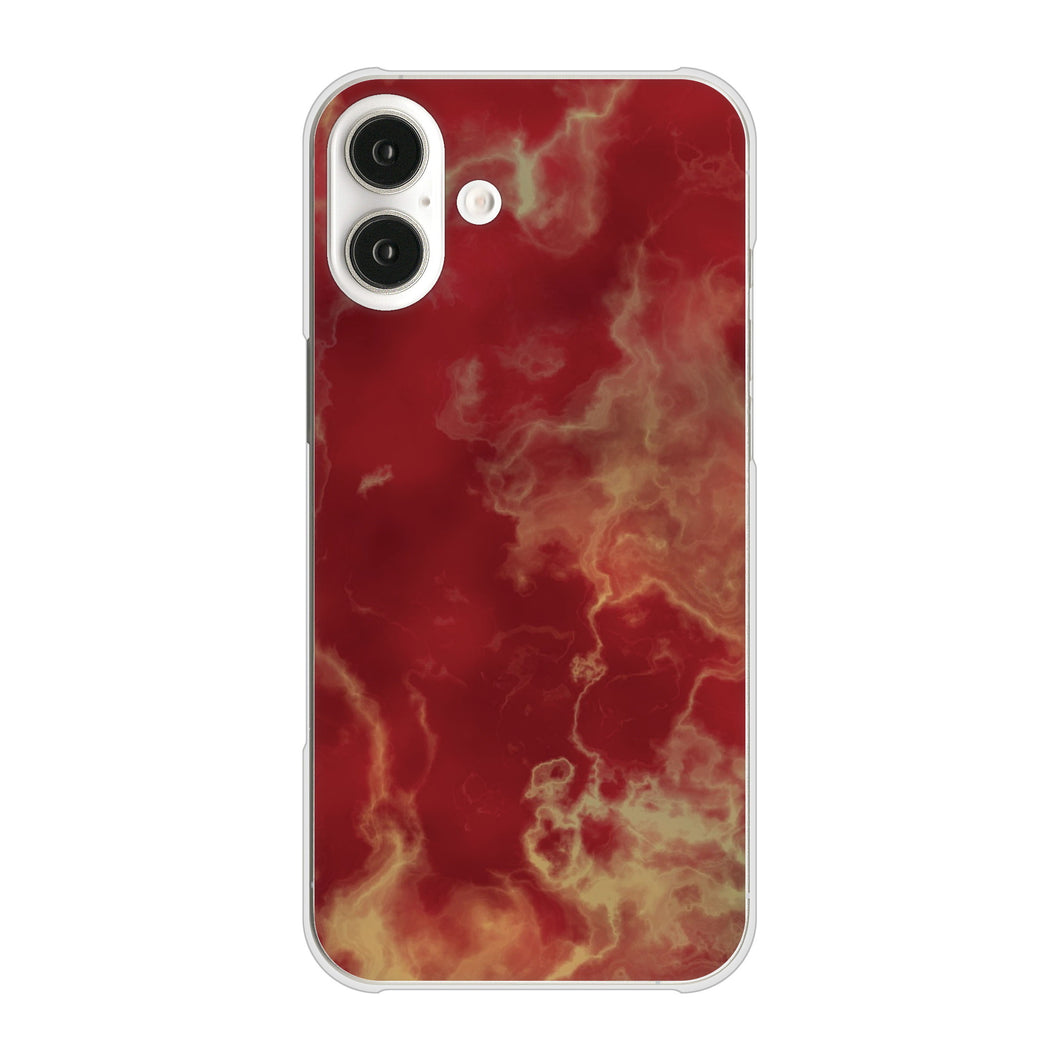 iPhone16 Plus 高画質仕上げ 背面印刷 ハードケース大理石BK