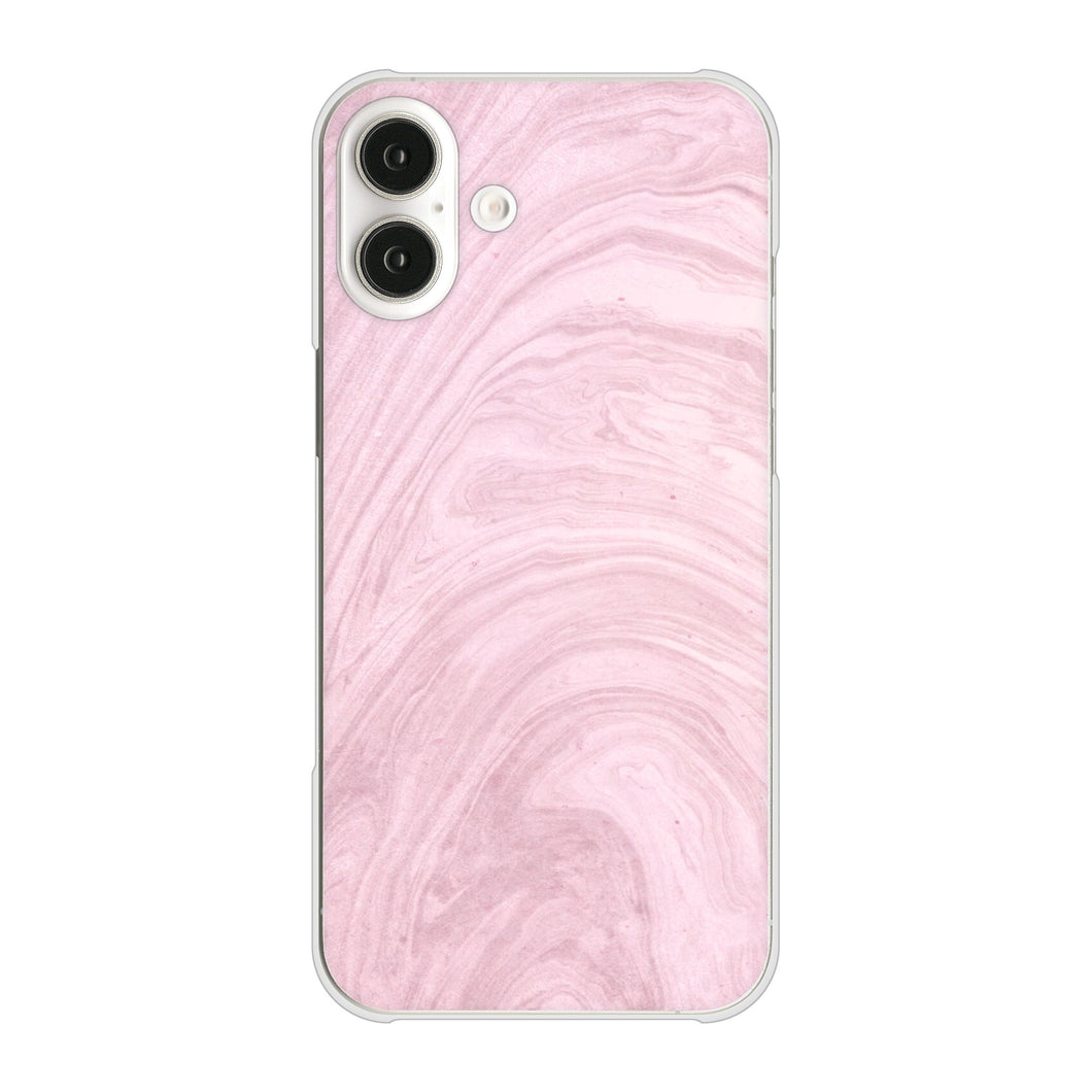 iPhone16 Plus 高画質仕上げ 背面印刷 ハードケース大理石BK